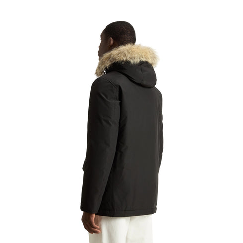 Parka Uomo Artic Anorak, con pelliccia rimovibile sul cappuccio e spallacci interni